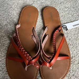 NWT! Sonoma Women's Brown Sandals